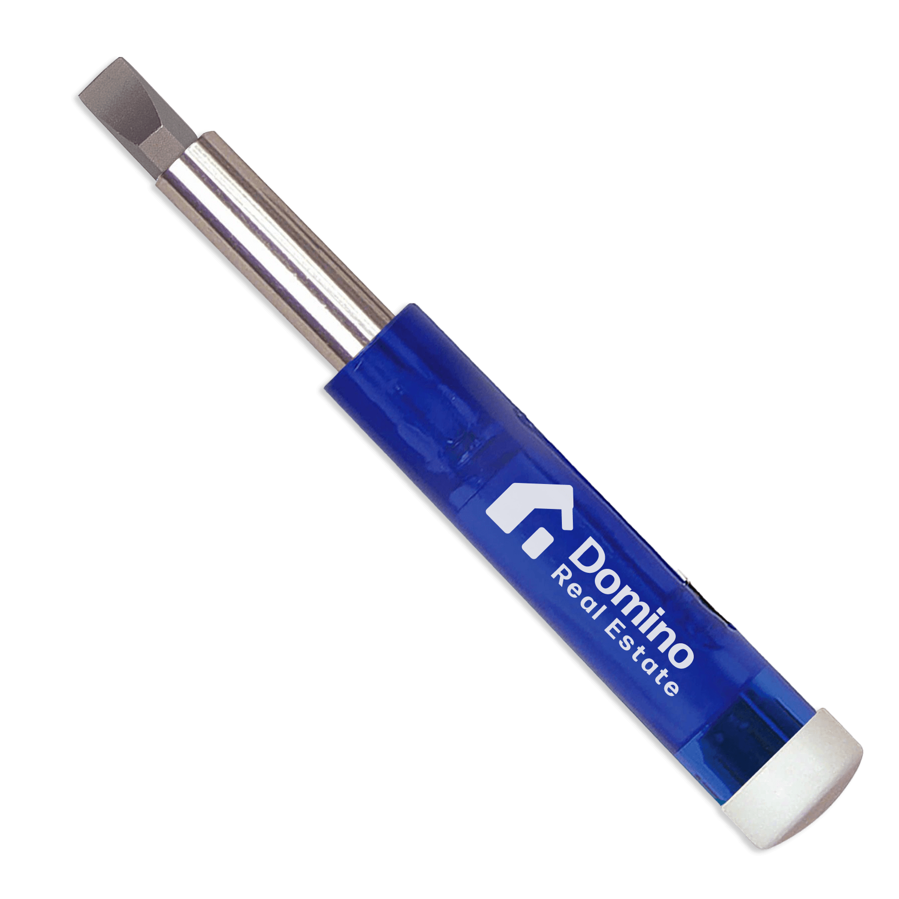 Translucent Blue Imprinted